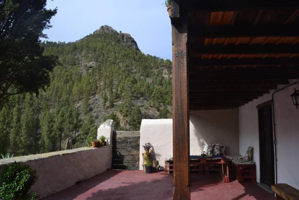 Casa Rural Lomito Del Pino Tejeda Kültér fotó